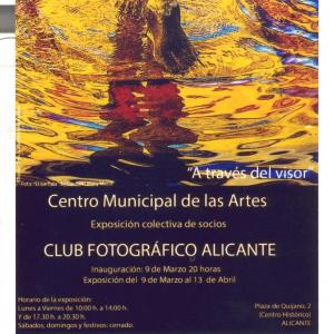 Cartel de la colectiva de fotografía