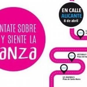 Tres espectáculos, cada uno en un emplazamiento: a las 12, 12,30 y 13 horas. 