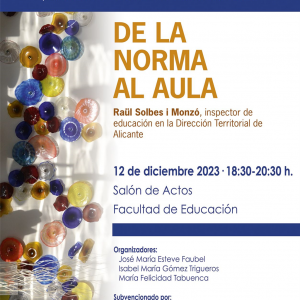 Conferència "De la norma a l'aula"