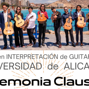 Clausura del XII Màster en Interpretació de Guitarra Clàssica