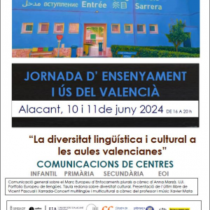 Jornada d'ensenyament i ús del valencià als centres educatius
