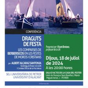 DRAGUTS DE FESTA ELS COMPARSES DE BARBARESCOS EN ELS FESTES DE MOROS I CRISTIANS