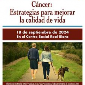 XV jornada d'oncologia en la seu Universitária de Cocentaina "Càncer: estratègies per a millorar la qualitat de vida"