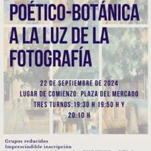 III Ruta poètic-botànica a la llum de la fotografia