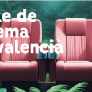 Bàner del Cicle de cinema en valencià